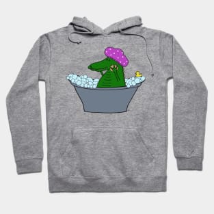 Scrubba Dub Dub -An Alligator in the Tub Hoodie